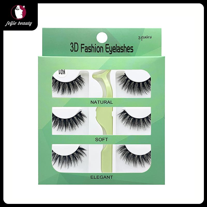 3D Faux Mink Lashes 2020 NEW Fluffy Eyelashes natural false Eyelash 3pairs Handmade Long Lasting Thick Lash Extension Tweezers
3D Faux Mink Lashes 2020 NEW Fluffy Eyelashes natural false Eyelash 3pairs Handmade Long Lasting Thick Lash Extension Tweezers