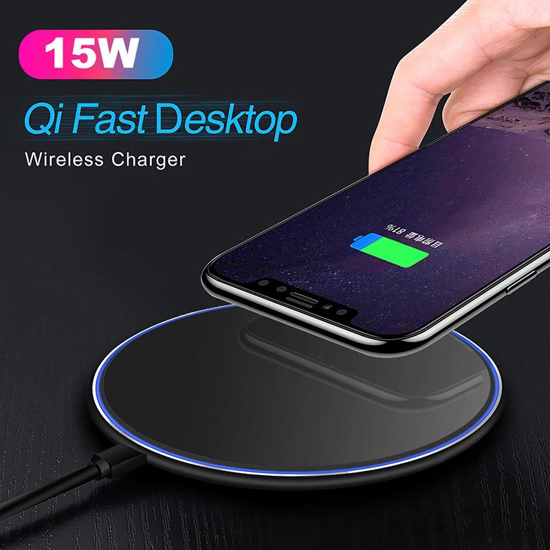 15W Fast Wireless Charger For Samsung S10 S20 Note20 USB C Qi Charging Pad for iPhone12 XS XR Airpods Pro
15W Fast Wireless Charger For Samsung S10 S20 Note20 USB C Qi Charging Pad for iPhone12 XS XR Airpods Pro