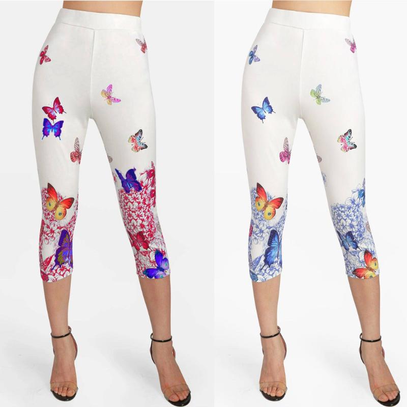 Fashion Womens Fitness Yoga Pants High Waist Elastic Plus Size Butterfly Printing Tight Pants Skinny Leggings, Blue
Fashion Womens Fitness Yoga Pants High Waist Elastic Plus Size Butterfly Printing Tight Pants Skinny Leggings, Blue