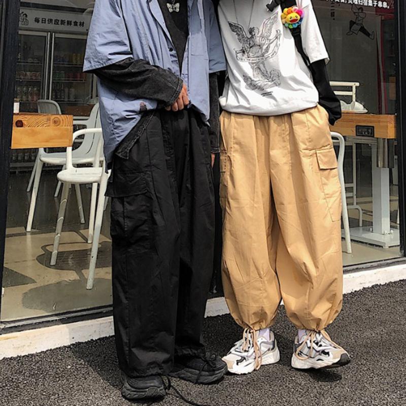 Hip hop wide leg pants men' 2020 new Korean super loose pants casual overalls Leggings ins fashion, Black
Hip hop wide leg pants men' 2020 new Korean super loose pants casual overalls Leggings ins fashion, Black