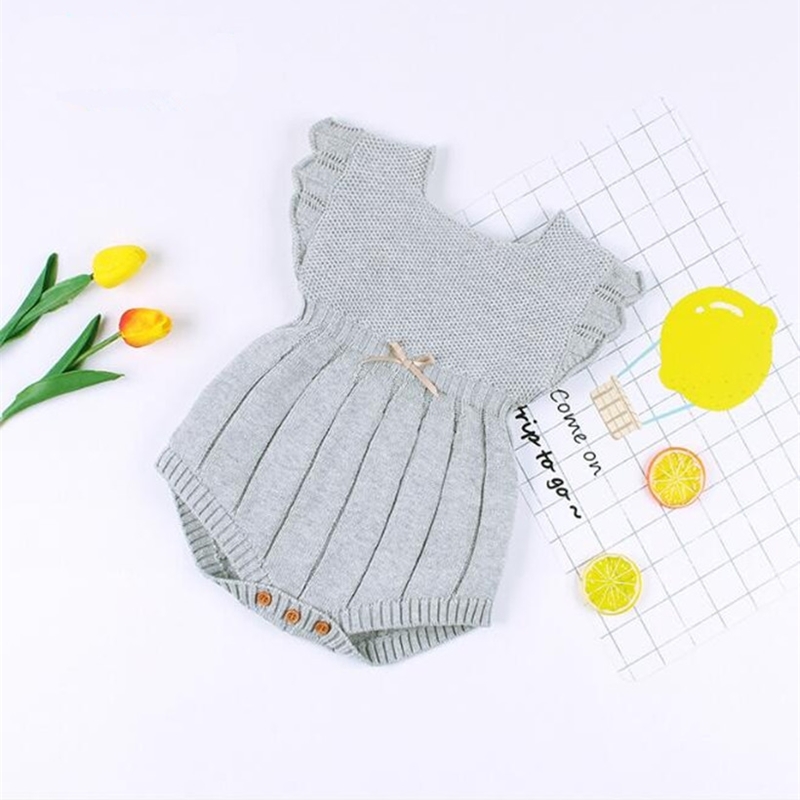 Knitted Clothes Winter Summer Ruffle Sleeve Cotton Newborn Rompers Infant Baby Boy Girl Romper Jumpsuit Y200320, Blue
Knitted Clothes Winter Summer Ruffle Sleeve Cotton Newborn Rompers Infant Baby Boy Girl Romper Jumpsuit Y200320, Blue