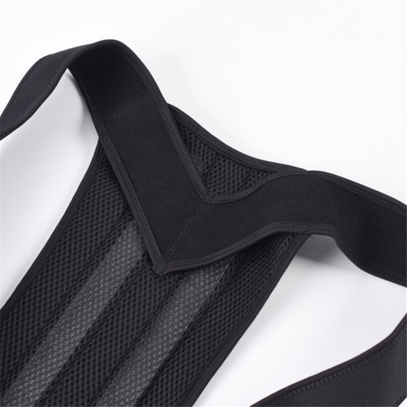 Back Posture Correction Shoulder Corrector Support Brace Belt Therapy Unisex Back Spine Corrector Health Postural Fixer Tape, Black 
Back Posture Correction Shoulder Corrector Support Brace Belt Therapy Unisex Back Spine Corrector Health Postural Fixer Tape, Black