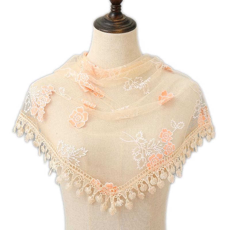 2020 Women Scarf for Shawl Spanish Mantilla Lace Floral Veil Scarf Tassel Polyester Triangular Scarves Wedding Bandana
2020 Women Scarf for Shawl Spanish Mantilla Lace Floral Veil Scarf Tassel Polyester Triangular Scarves Wedding Bandana