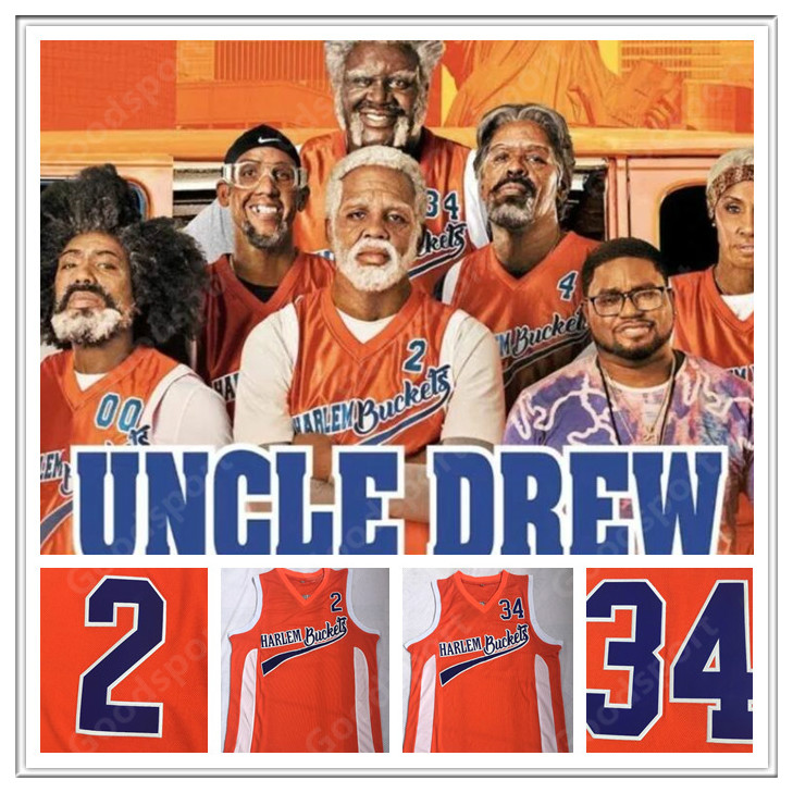 HOT The Uncle Drew movie Stitched 2 IRVING Jerseys BIG FELLA 34 O'NEAL Basketball SHIRTS show play big baller PEACHER MOOKIE, Black;red
HOT The Uncle Drew movie Stitched 2 IRVING Jerseys BIG FELLA 34 O'NEAL Basketball SHIRTS show play big baller PEACHER MOOKIE, Black;red