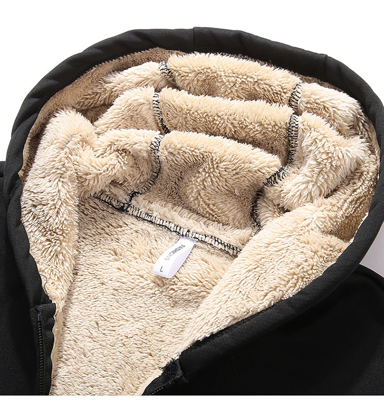 Lamb Cashmere Tracksuit Men Winter Mens HoodiePants Fleece Thick Hooded Track Suit Casual Warm Men Set Winter Two Pieces Set 201118