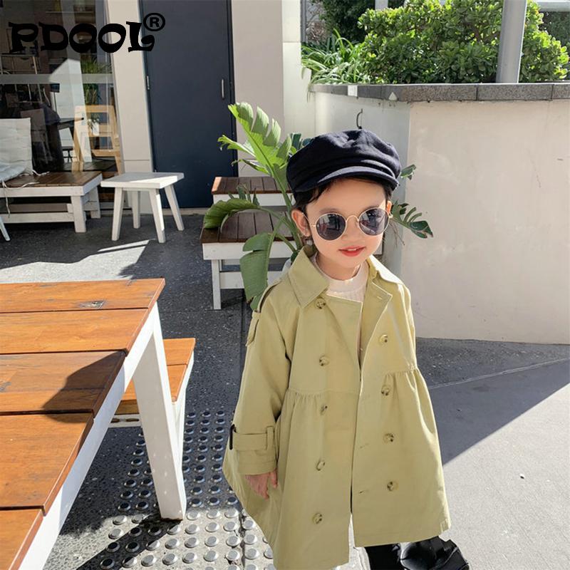 Spring Fashion Girls Double-breasted Trench Coats 2021 2 Colors Casual Turn-down Collar Long Jackets Fall Clothes For Kids, Khaki
Spring Fashion Girls Double-breasted Trench Coats 2021 2 Colors Casual Turn-down Collar Long Jackets Fall Clothes For Kids, Khaki