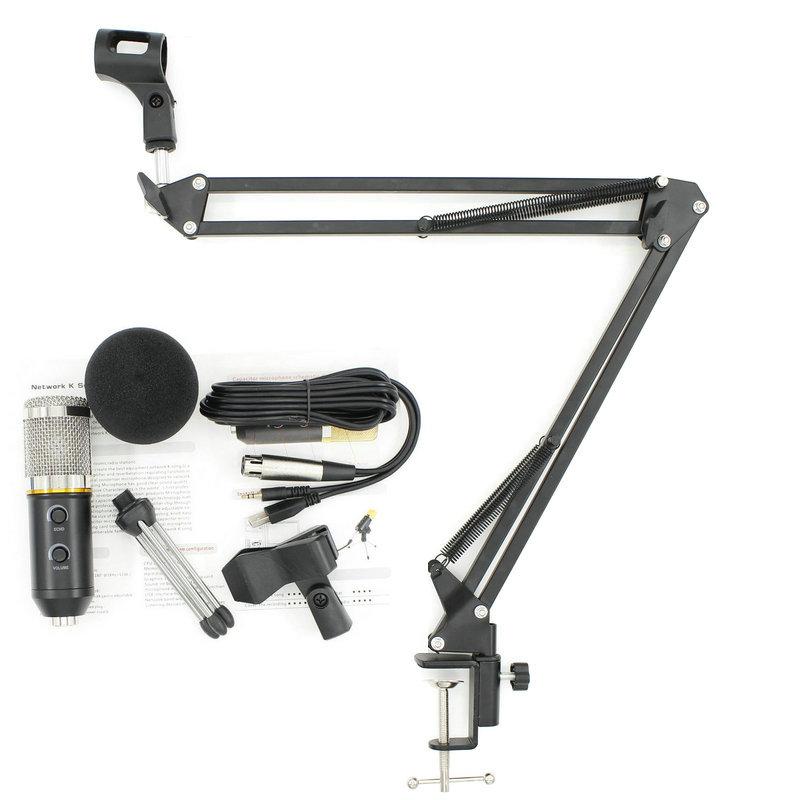 F200FL Condenser Microphone Professional Wired Desktop USB Microphone Stand With Tripod/arm stand For Computer Karaoke Studio 
F200FL Condenser Microphone Professional Wired Desktop USB Microphone Stand With Tripod/arm stand For Computer Karaoke Studio