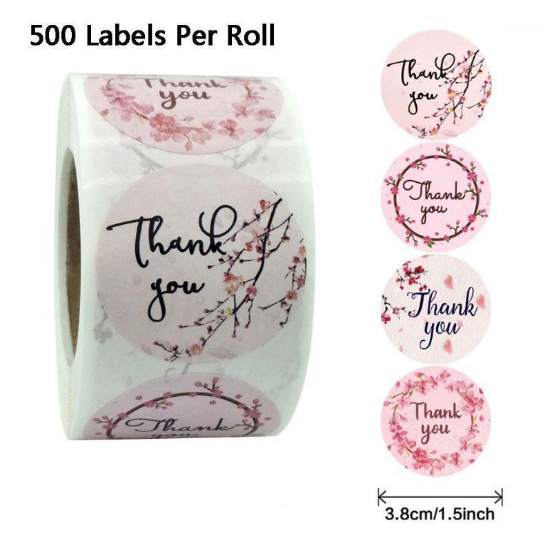 500pcs/roll 4 Designs Flower Thank You Stickers Wedding Favors Party Handmade Scrapbooking Gift Packaging Seal Labels1
500pcs/roll 4 Designs Flower Thank You Stickers Wedding Favors Party Handmade Scrapbooking Gift Packaging Seal Labels1