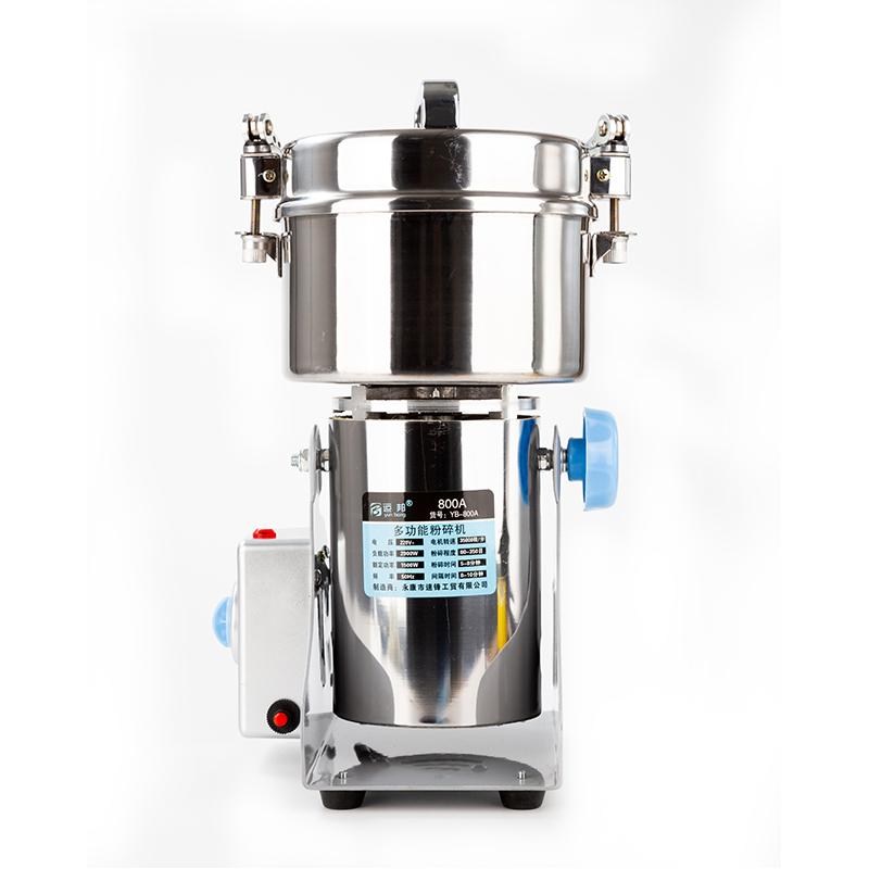 800GY-XIN Electric Grains Machine Grinder Stainless Steel Swing Type Kitchen Salt Pepper Conical Burr Grinder High Speed
800GY-XIN Electric Grains Machine Grinder Stainless Steel Swing Type Kitchen Salt Pepper Conical Burr Grinder High Speed