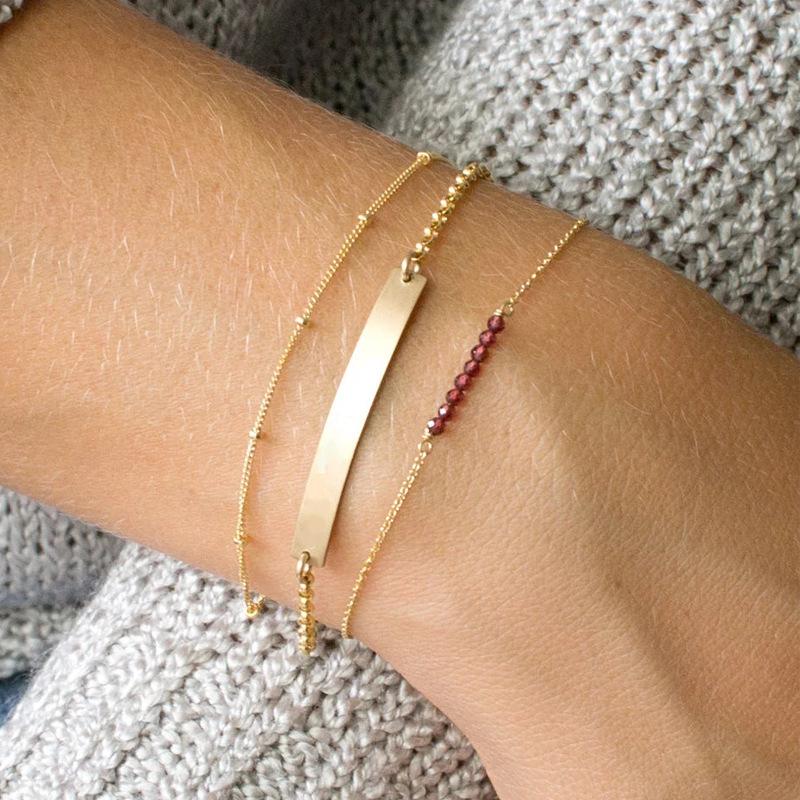 Simple Bohemian Multilayer Gold Color Chain Bracelet Set Women Adjustable Crystal Beads Bracelet Men Jewelry
Simple Bohemian Multilayer Gold Color Chain Bracelet Set Women Adjustable Crystal Beads Bracelet Men Jewelry