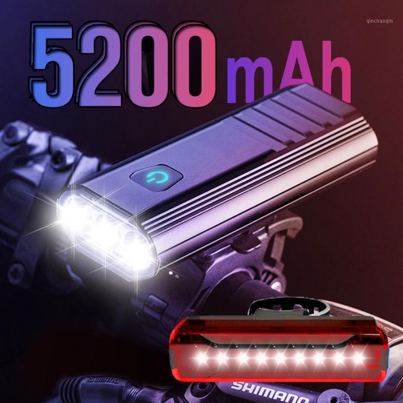 NEWBOLER 5200mAh 3 LED Bike Light Kit USB Bicycle Headlight IPX6 Waterproof Bike Front Light 2 Holder Mount Cycling1
NEWBOLER 5200mAh 3 LED Bike Light Kit USB Bicycle Headlight IPX6 Waterproof Bike Front Light 2 Holder Mount Cycling1