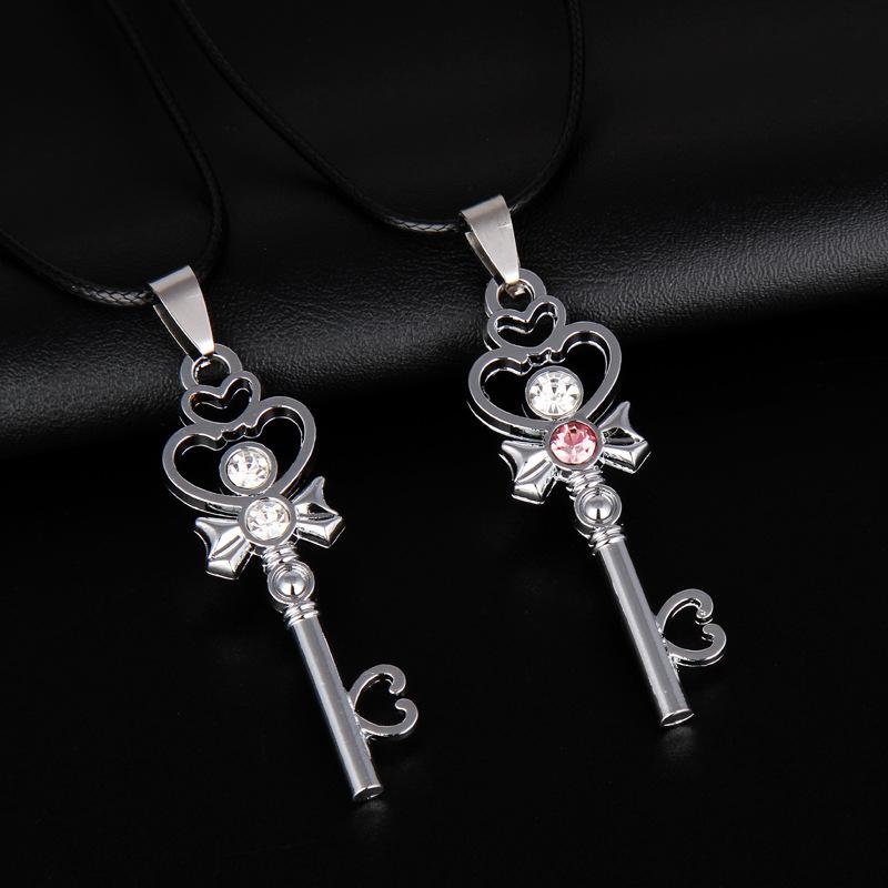 New Style Korean-style Couples Ornament Stainless Steel Pendant Fashion Accessories Creative Key Necklace Valentine's Day Gift
New Style Korean-style Couples Ornament Stainless Steel Pendant Fashion Accessories Creative Key Necklace Valentine's Day Gift