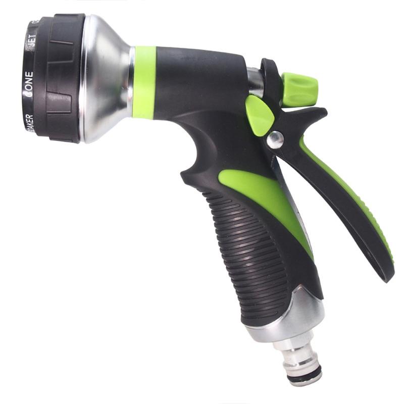 8 Function Zinc Alloy Body Metal Garden Household Sprayer with Good Sales, European standard
8 Function Zinc Alloy Body Metal Garden Household Sprayer with Good Sales, European standard