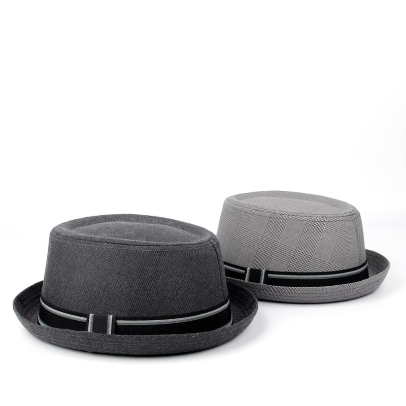 Fashion Men Fedora Hat Flat Pork Pie Hat For Gentleman Dad Bowler Porkpie Jazz Big Size S M L XL, Dark gray
Fashion Men Fedora Hat Flat Pork Pie Hat For Gentleman Dad Bowler Porkpie Jazz Big Size S M L XL, Dark gray