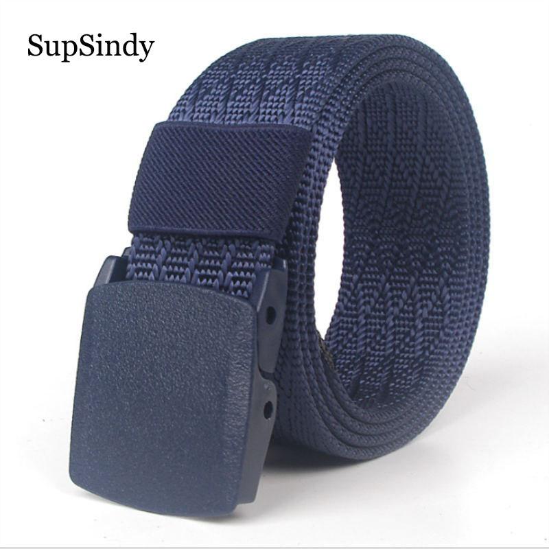 SupSindy men&women canvas nylon belt Fashion POM automatic buckle belts for women Outdoor tactical belt male strap blue, Black
SupSindy men&women canvas nylon belt Fashion POM automatic buckle belts for women Outdoor tactical belt male strap blue, Black