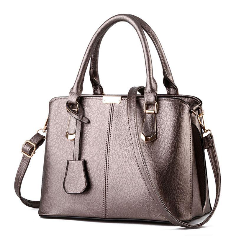 Women Leather Handbag Shoulder Bag Ladies Purse Tote Messenger Satchel Crossbody Top Handle Bags 20CA, Black
Women Leather Handbag Shoulder Bag Ladies Purse Tote Messenger Satchel Crossbody Top Handle Bags 20CA, Black