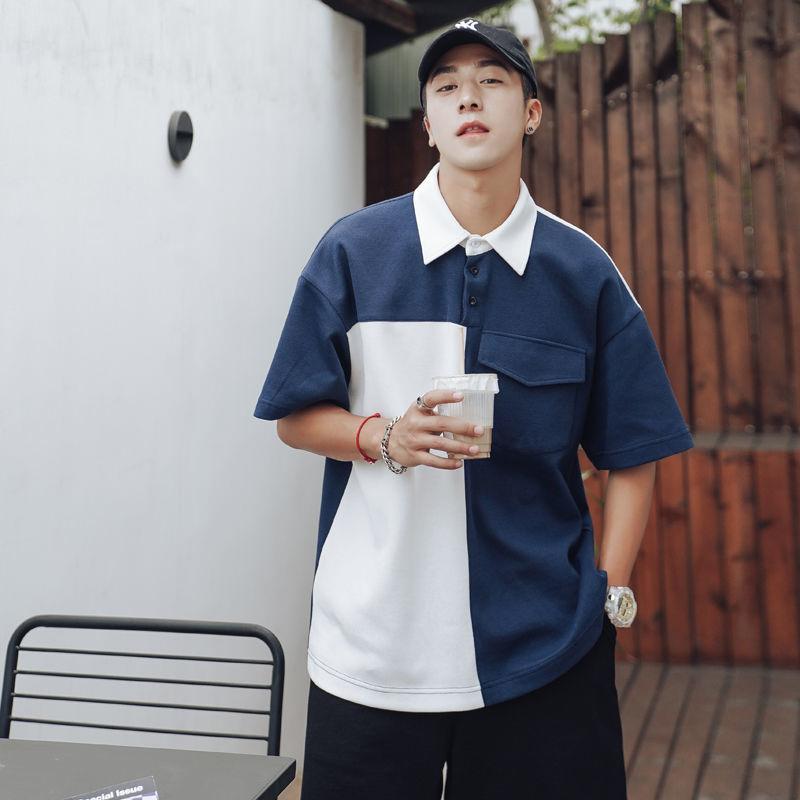 Men's T-Shirts Summer Hit Color Spliced Short Sleeve Men T Shirts Fashion Loose Casual Harajuku 3xl Oversized Blouse Teens Streetwear, White;black
Men's T-Shirts Summer Hit Color Spliced Short Sleeve Men T Shirts Fashion Loose Casual Harajuku 3xl Oversized Blouse Teens Streetwear, White;black
