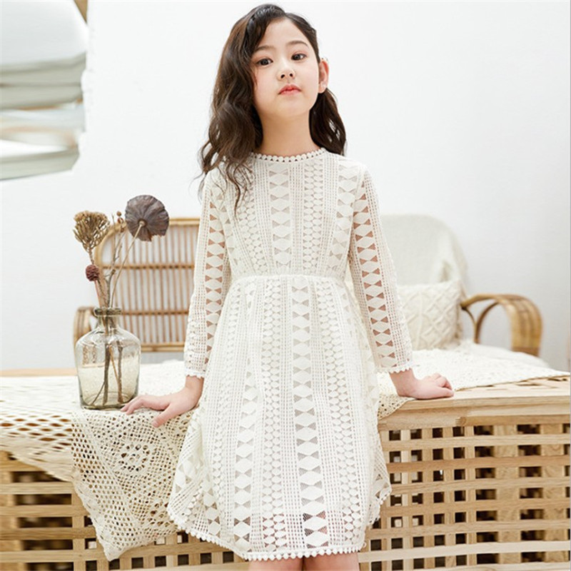 Kids Dresses Teenage White Blue Wedding Party Dress Lace Girl Dress Long Sleeve Children Clothing Spring Autumn 6 8 10 12 14 16 LJ200923
Kids Dresses Teenage White Blue Wedding Party Dress Lace Girl Dress Long Sleeve Children Clothing Spring Autumn 6 8 10 12 14 16 LJ200923