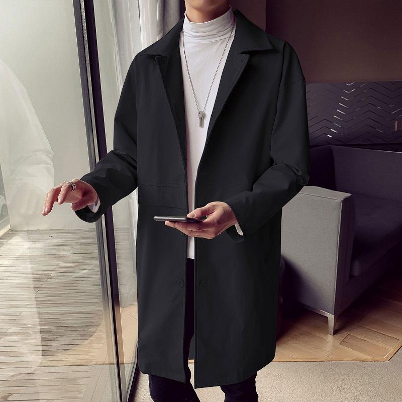 Men's windbreaker fashion Mens Trench Coat Mens Mid Length Coat Male Slim fit Casual Jacket Men's Trenchcoat Masculina Outwear, Black
Men's windbreaker fashion Mens Trench Coat Mens Mid Length Coat Male Slim fit Casual Jacket Men's Trenchcoat Masculina Outwear, Black