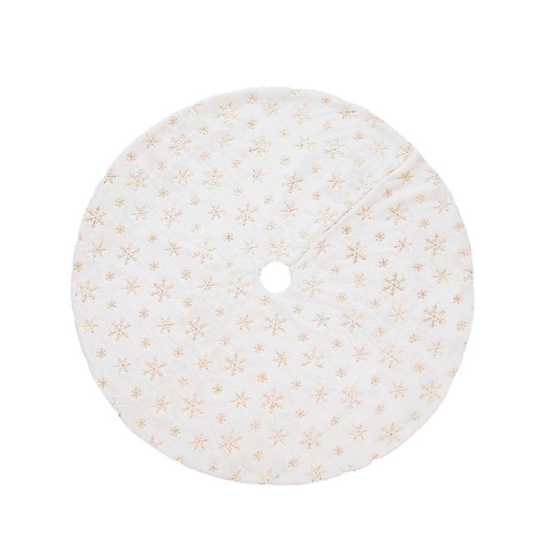 Home Decor 90cm Christmas Tree Skirt Floor Mat Cover XMAS Gold Snowflake Merry Christmas Party Hotel Decorations High Quality
Home Decor 90cm Christmas Tree Skirt Floor Mat Cover XMAS Gold Snowflake Merry Christmas Party Hotel Decorations High Quality