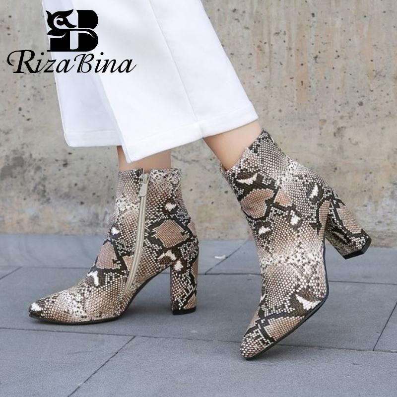 RIZABINA Size 32-43 Women Ankle Boots Fashion Serpentine Zipper High Heel Winter Shoes Woman Warm Sexy Party Lady Footwear, Green
RIZABINA Size 32-43 Women Ankle Boots Fashion Serpentine Zipper High Heel Winter Shoes Woman Warm Sexy Party Lady Footwear, Green