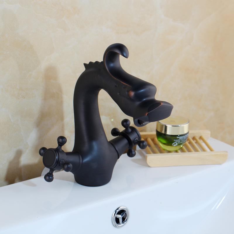 Black ORB Dragon Bathroom Wash Basin Mixer Faucet Unique Design Antique Brass Kitchen Dual Handles Basin Sink Mixer Facuet
Black ORB Dragon Bathroom Wash Basin Mixer Faucet Unique Design Antique Brass Kitchen Dual Handles Basin Sink Mixer Facuet