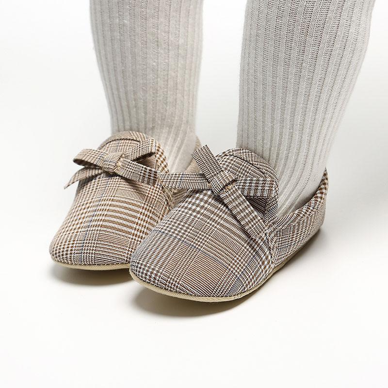 Spring and Autumn -12M Baby Girls Bowknot Plaid Princess Toddler Shoes Infant Soft Sole Comfortable Breathable Cloth Shoes, Brown
Spring and Autumn -12M Baby Girls Bowknot Plaid Princess Toddler Shoes Infant Soft Sole Comfortable Breathable Cloth Shoes, Brown