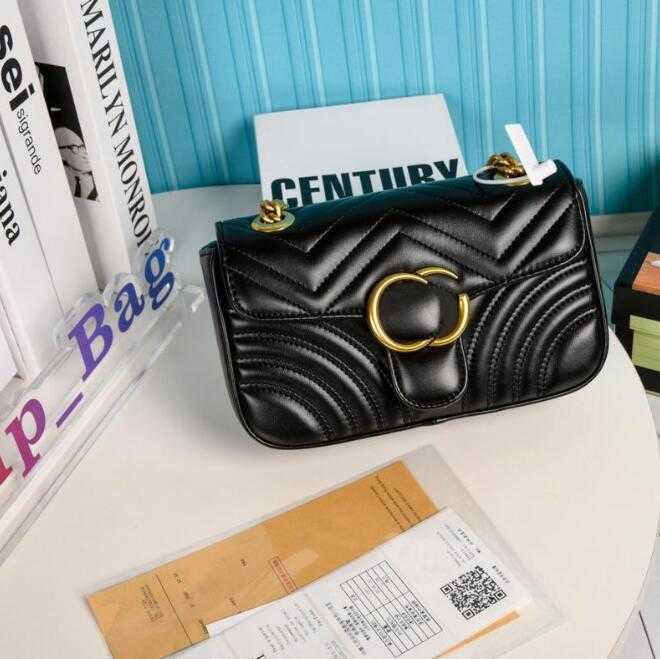 Top Quality Marmont Chain Shoulder Bags Woman Fashion Classic Luxury Designer Handbags Lady Genuine Leather Banquet Black Messenger, Trumpet 23cm
Top Quality Marmont Chain Shoulder Bags Woman Fashion Classic Luxury Designer Handbags Lady Genuine Leather Banquet Black Messenger, Trumpet 23cm