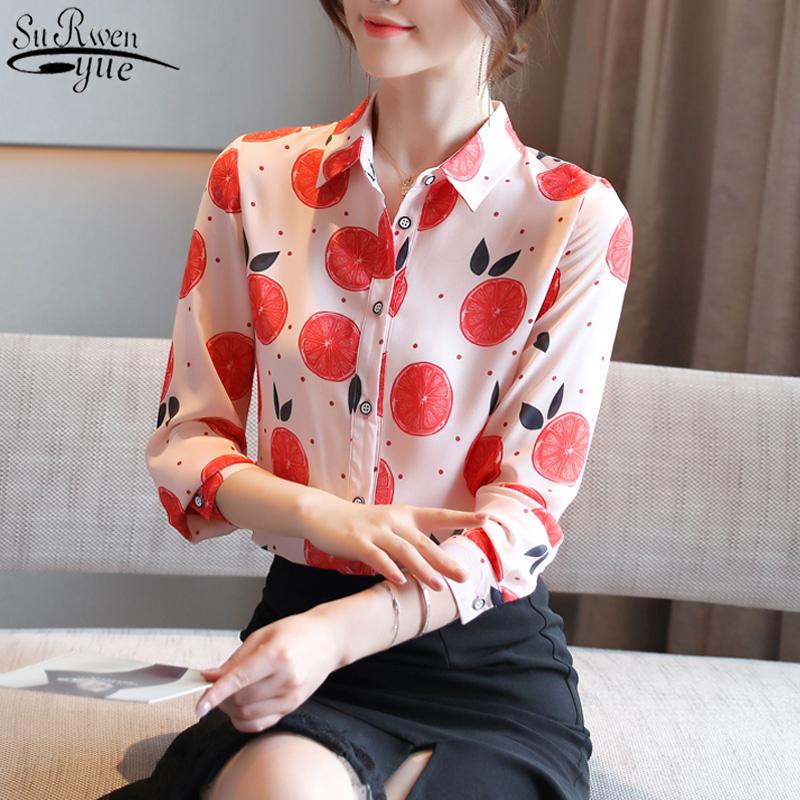 2021 Autumn New Women Blouses Fashion Chic Chiffon Shirts Long Sleeve Shirt Women Tops Elegant Floral Print Blouse Blusas 10893, Graffiti
2021 Autumn New Women Blouses Fashion Chic Chiffon Shirts Long Sleeve Shirt Women Tops Elegant Floral Print Blouse Blusas 10893, Graffiti