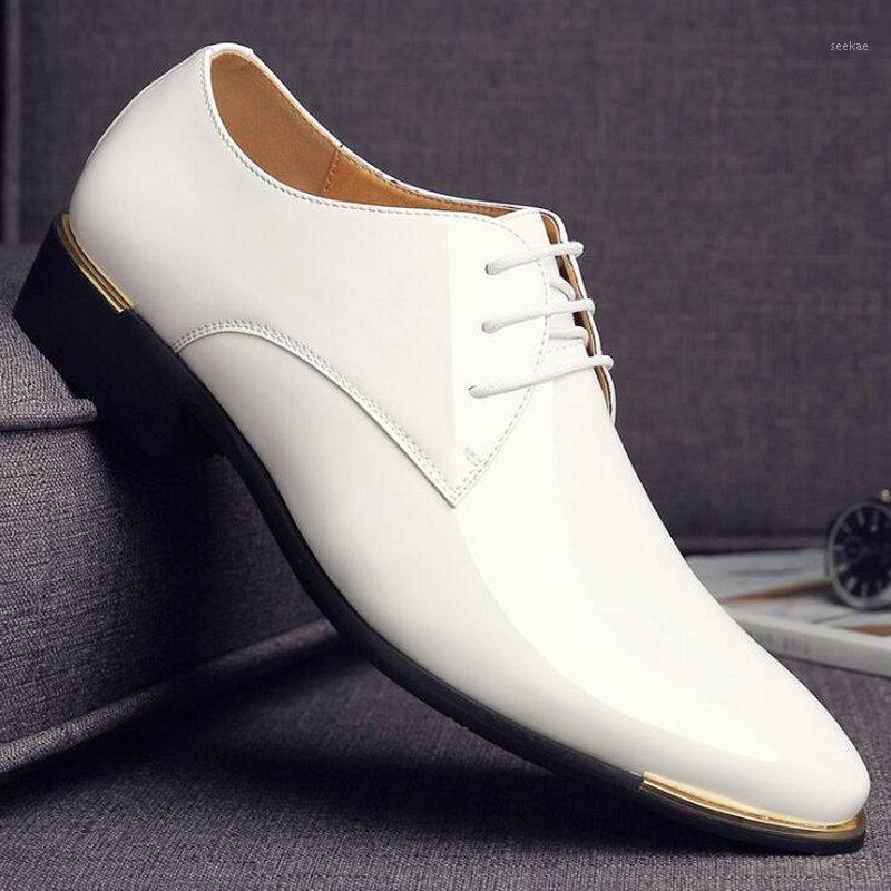 big size Man Pointed Toe Dress shoes Classic Mens Patent Leather Black Wedding Shoes Oxford Formal hhh71
big size Man Pointed Toe Dress shoes Classic Mens Patent Leather Black Wedding Shoes Oxford Formal hhh71