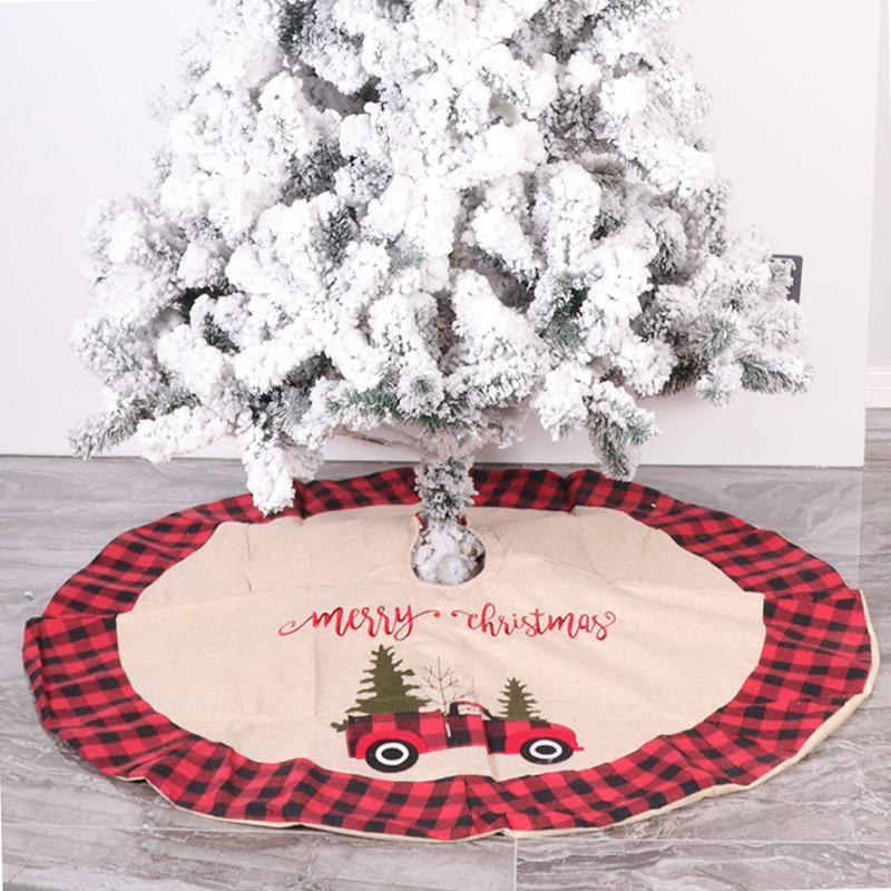 Merry Christmas Xmas Tree Apron Plaid Car Red Flowers Printed Cloth Round Carpet Floor Mat New Year Holiday Decoration1
Merry Christmas Xmas Tree Apron Plaid Car Red Flowers Printed Cloth Round Carpet Floor Mat New Year Holiday Decoration1