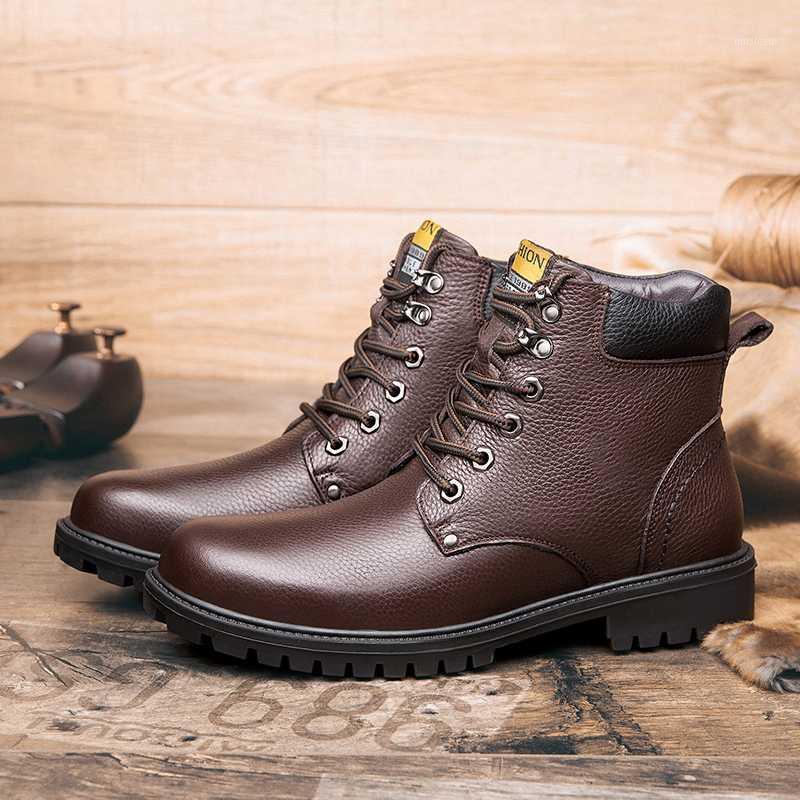 CIMIM Brand Fashion Men Boots Outdoor Comfortable Genuine Leather Boots Men Casual Luxury Retro High Top Leather Shoes1, Black fur
CIMIM Brand Fashion Men Boots Outdoor Comfortable Genuine Leather Boots Men Casual Luxury Retro High Top Leather Shoes1, Black fur