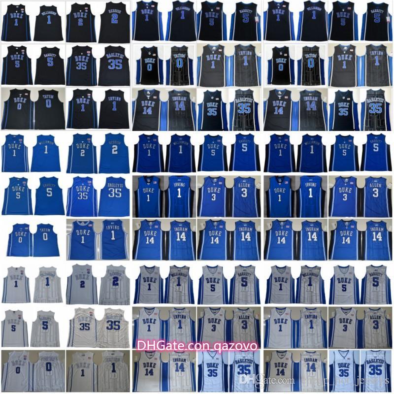 College Duke Blue Devils Kyrie Jersey Irving Zion 1 Williamson Cam 2 Reddish RJ 5 Barrett Marvin 35 Bagley III Jayson 0 Tatum Ingram Allen, As
College Duke Blue Devils Kyrie Jersey Irving Zion 1 Williamson Cam 2 Reddish RJ 5 Barrett Marvin 35 Bagley III Jayson 0 Tatum Ingram Allen, As