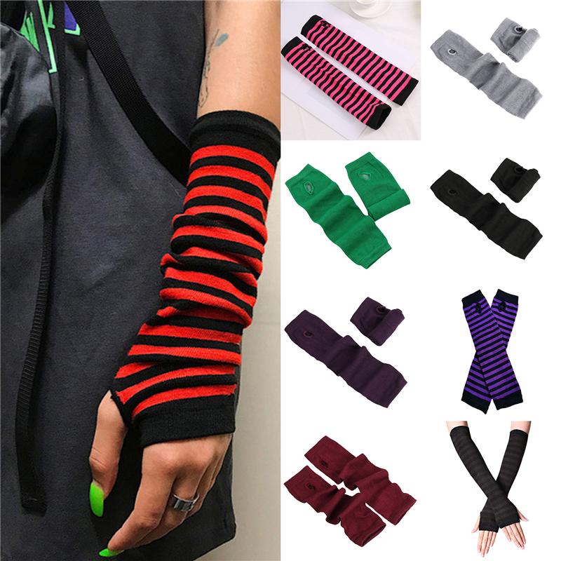 GAOKE Women Long Fingerless Gloves Fashion Striped Elbow Gloves 2021 Warmer Knit Mittens Work
GAOKE Women Long Fingerless Gloves Fashion Striped Elbow Gloves 2021 Warmer Knit Mittens Work