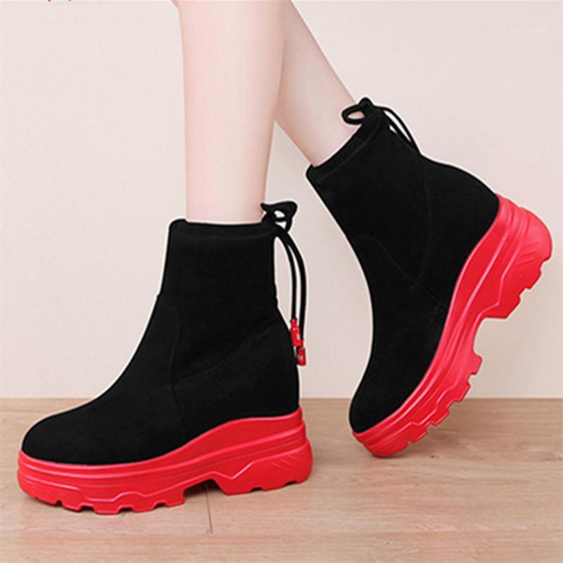 Winter Boots Women Flock Ankle Snow Boots Warm Black Lace-up Autumn Platform Chunky Red Shoes Women Insole Snow Botas 1582w1
Winter Boots Women Flock Ankle Snow Boots Warm Black Lace-up Autumn Platform Chunky Red Shoes Women Insole Snow Botas 1582w1