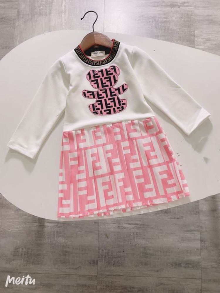 girls' High end clothing 2020 autumn new lettering f drs children's foreign sle pleated princs skirt DL91, Pink
girls' High end clothing 2020 autumn new lettering f drs children's foreign sle pleated princs skirt DL91, Pink