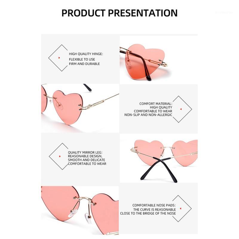 Women Sunglasses Fashionable Driving Mirrors Reflective Flat Lens Sun Glasses Heart Shape1
Women Sunglasses Fashionable Driving Mirrors Reflective Flat Lens Sun Glasses Heart Shape1