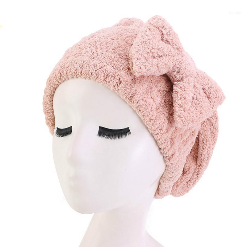 Microfiber Absorbent Towel Turban Hat Fashion Women Coral Fleece Thickened Shower Cap Bowknot Quick-drying Turban Sleeping Cap1
Microfiber Absorbent Towel Turban Hat Fashion Women Coral Fleece Thickened Shower Cap Bowknot Quick-drying Turban Sleeping Cap1