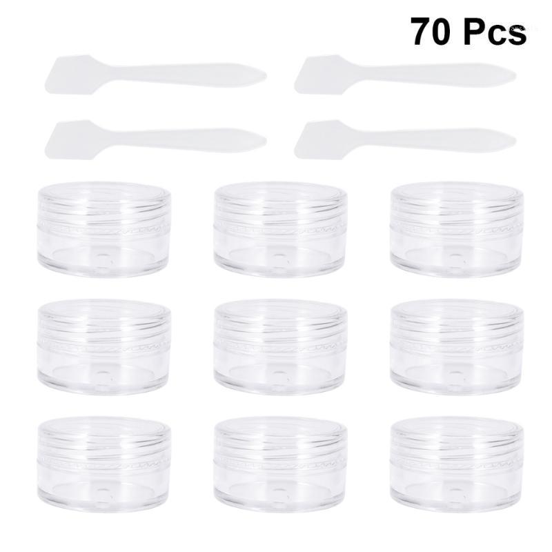 60pcs Comestic Dispenser Bottles Transparent Cream Bottle with 10pcs Small Transparent Spoon for Travel Trip (Black)1
60pcs Comestic Dispenser Bottles Transparent Cream Bottle with 10pcs Small Transparent Spoon for Travel Trip (Black)1