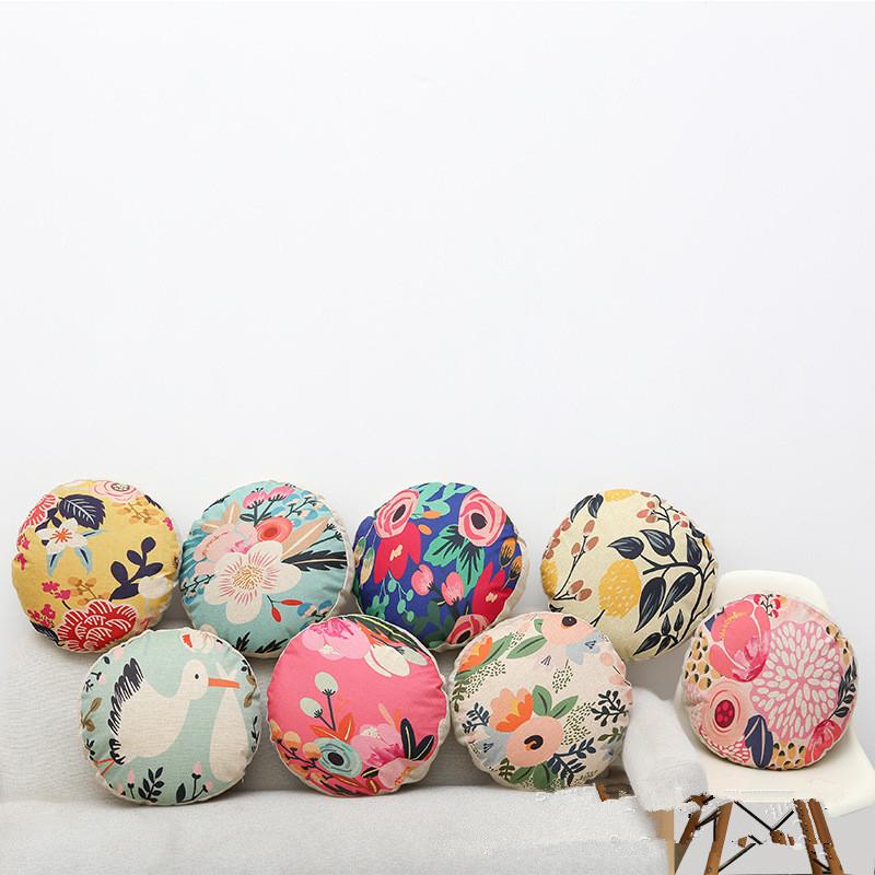 45cm Round Flower Printing Home Decor Sofa Car Seat Decorative Cushion Cover Throw Pillow Case, Style 3
45cm Round Flower Printing Home Decor Sofa Car Seat Decorative Cushion Cover Throw Pillow Case, Style 3
