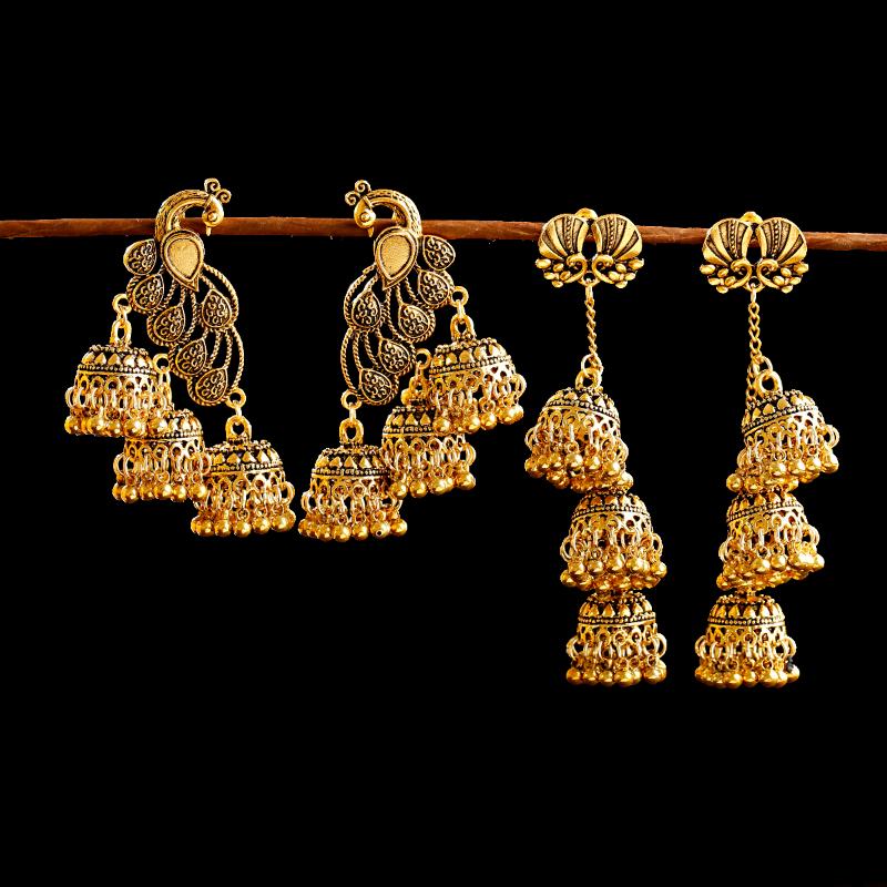 Peacock Earrings For Women Jewelry Bells Pearl Earrings For Girl Accessories Fashion Statement Kolczyki
Peacock Earrings For Women Jewelry Bells Pearl Earrings For Girl Accessories Fashion Statement Kolczyki