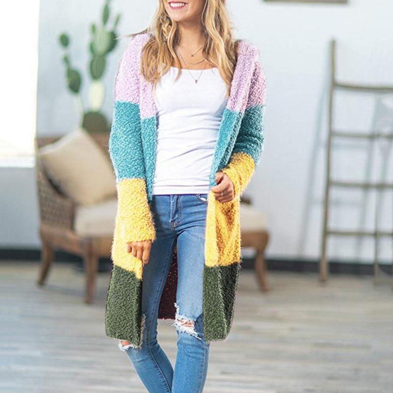 Patchwork Women long faux fur coat Casual Long Sleeve Open Front Soft Chunky Pocket veste femme Casual Outerwear fur jacket, Yellow
Patchwork Women long faux fur coat Casual Long Sleeve Open Front Soft Chunky Pocket veste femme Casual Outerwear fur jacket, Yellow