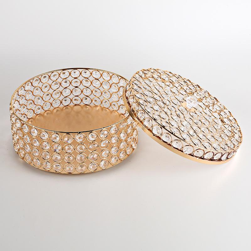 Other Bakeware 1pcs Crystal Candy Plate Cosmetic Products Storage Box Jewelry Wedding Cake Decoration
Other Bakeware 1pcs Crystal Candy Plate Cosmetic Products Storage Box Jewelry Wedding Cake Decoration
