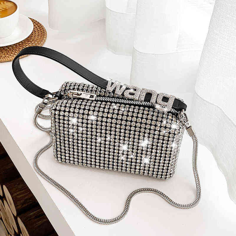 Aw King Water Diamond Bag Summer Fashion Full Armpit Single Shoulder Menger Handbag