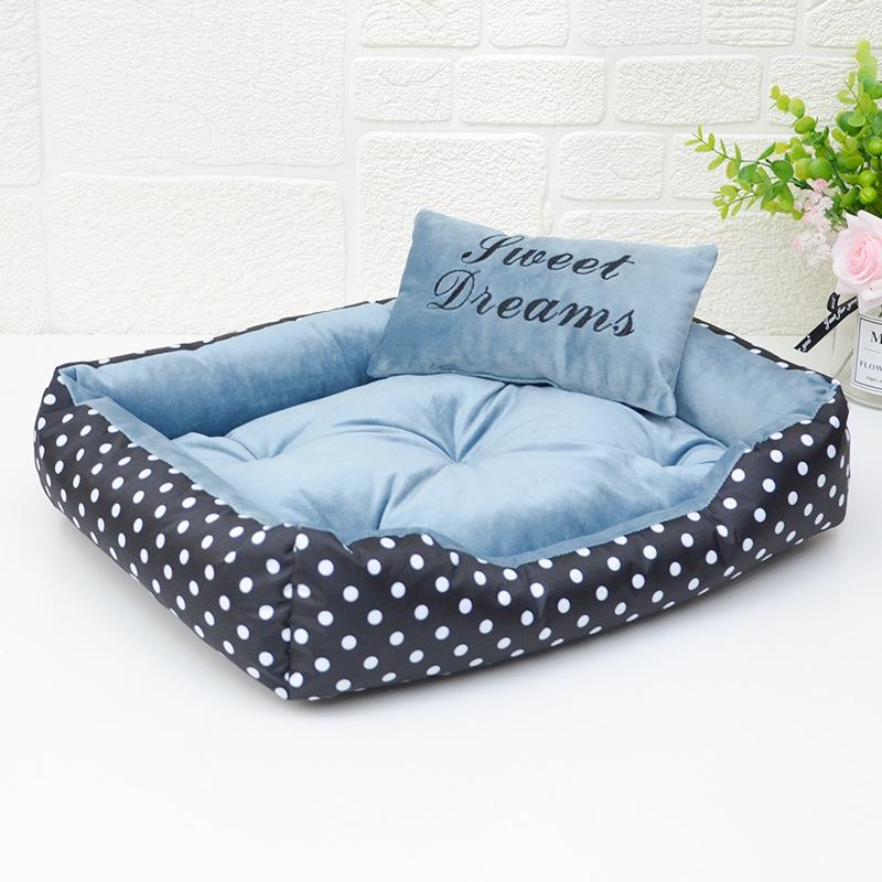 Dots Dog Pet Bed Cat House Mat Winter Warm Sleeping Cats Nest Soft Washable Dog Sofa Pet Cushion Portable Pets Supplies, Gray
Dots Dog Pet Bed Cat House Mat Winter Warm Sleeping Cats Nest Soft Washable Dog Sofa Pet Cushion Portable Pets Supplies, Gray