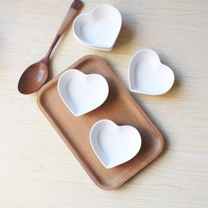 Heart Small Saucer 4PCS Ceramic Dish Jewelry Ring Storage Dish Love Mini Sauce Sauce Saucer Photograph Decoration
Heart Small Saucer 4PCS Ceramic Dish Jewelry Ring Storage Dish Love Mini Sauce Sauce Saucer Photograph Decoration