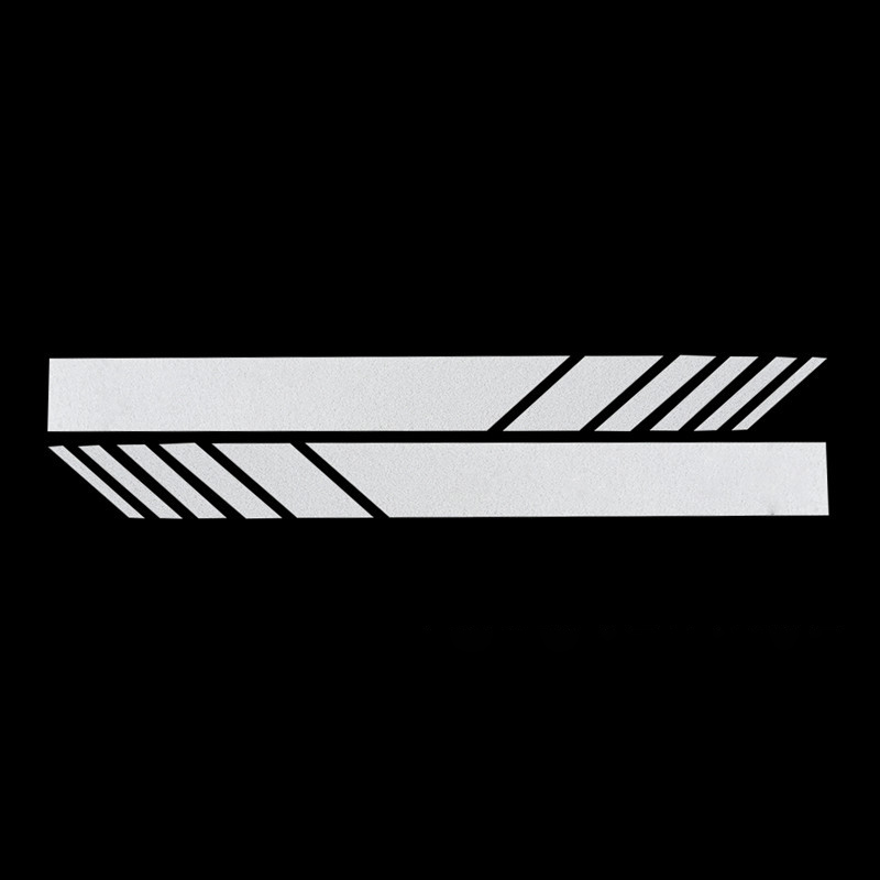 hot personality scratches reflective simple car door anticollision stickers rearview mirror