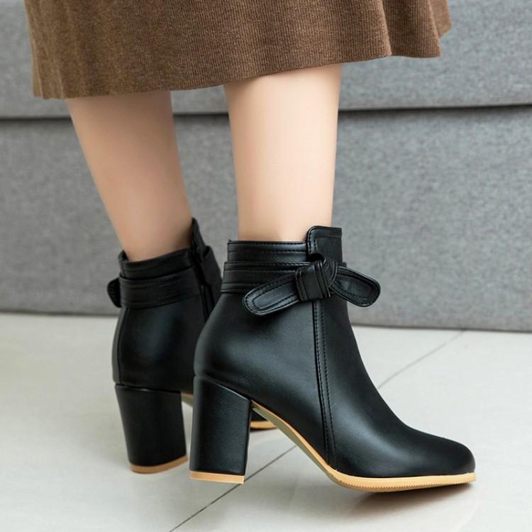 PXELENA Elegant Chunky Block High Heels Ankle Boots Women Round Toe Bowknot Side Zipper Office Ladies Short Boots Party Shoes, White
PXELENA Elegant Chunky Block High Heels Ankle Boots Women Round Toe Bowknot Side Zipper Office Ladies Short Boots Party Shoes, White