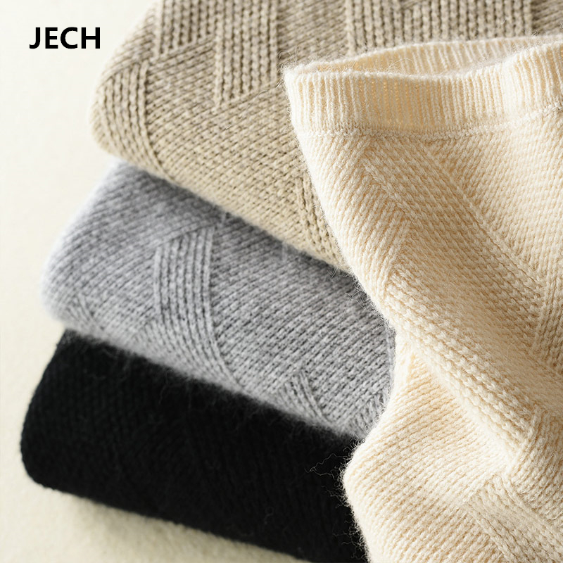 JECH Woman Sweaters Autumn-Winter Clothes Women Pullovers Wool Geometric Knitted Warm Pure Sweaters Pull LJ201113, Camel
JECH Woman Sweaters Autumn-Winter Clothes Women Pullovers Wool Geometric Knitted Warm Pure Sweaters Pull LJ201113, Camel