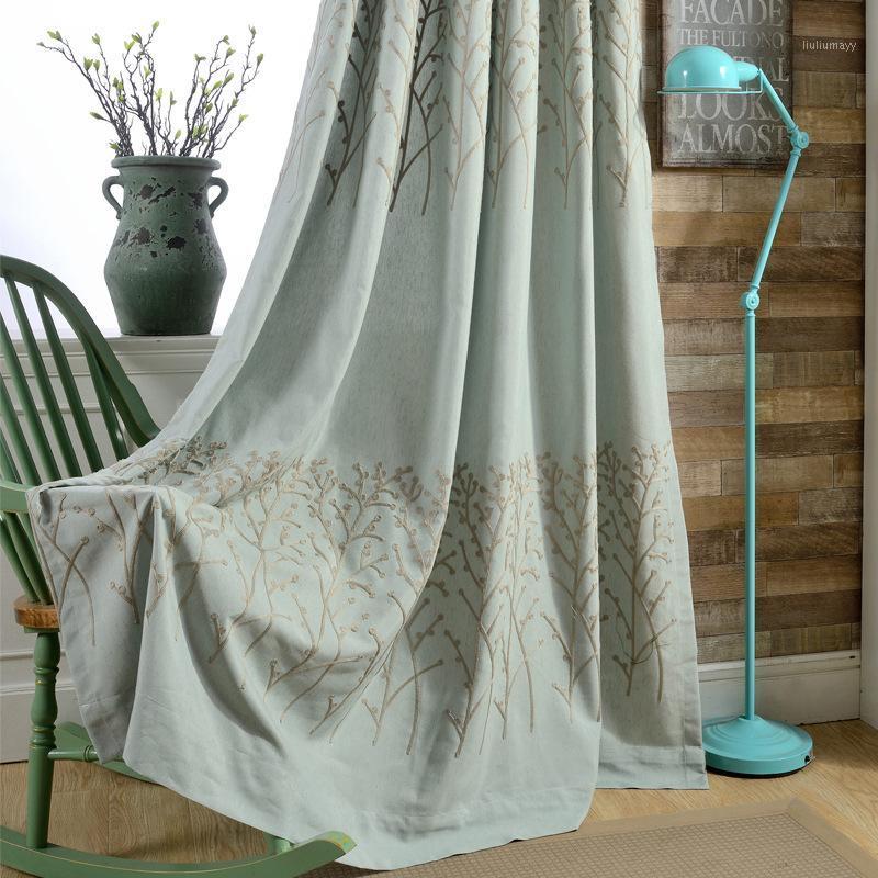 Cotton Embroidery Curtain Fabric Branches Curtains Living Room Cortinas Cortina Quality French Window Pastoral Kitchen1, Tulle
Cotton Embroidery Curtain Fabric Branches Curtains Living Room Cortinas Cortina Quality French Window Pastoral Kitchen1, Tulle